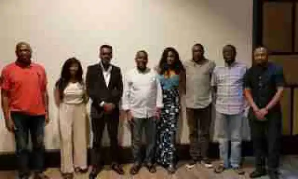 Dangote, Femi Otedola Attend Omotola
